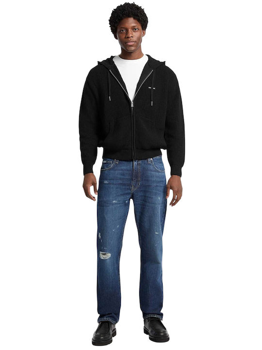 Sweatshirt with Hood Black