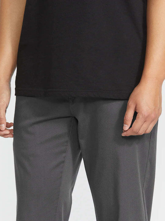 Frickin Modern Trousers Chino in Regular Fit Charcoal Heather