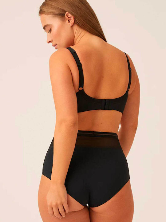 Soft Minimizer Minimizer Bra without Underwire Black