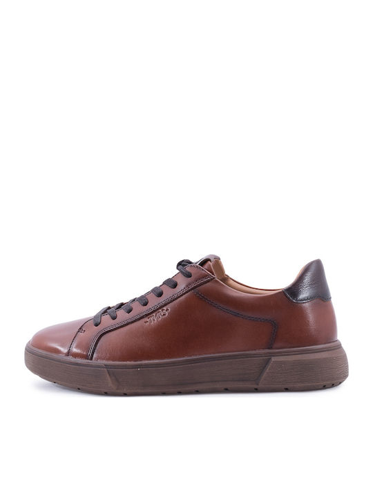 Men's Leather Casual Shoes Tabac Brown