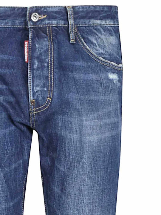Cool Guy Pantaloni Jeans pentru Bărbați Blue