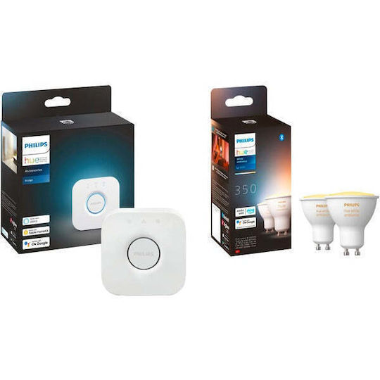 Philips Bec Smart LED 35W pentru Dulie GU10 Alb reglabil 350lm