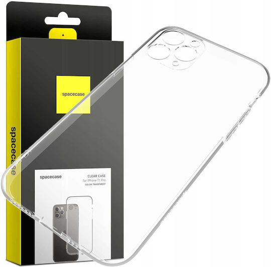 Spacecase Silicone Back Cover 1mm Transparent for iPhone 11 Pro