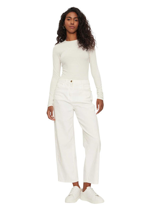 Guess Jeans W Ls Bodysuit W4bp41j1314-g011 White