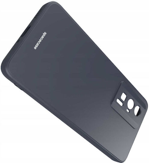 Spacecase Back Cover Silicon Negru (Poco F5 Pro)
