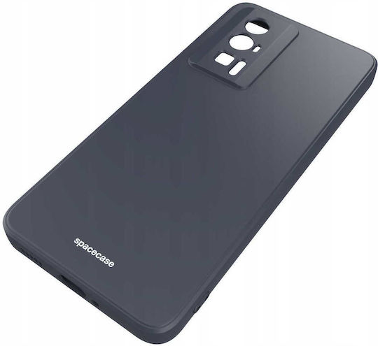 Spacecase Back Cover Silicon Negru (Poco F5 Pro)