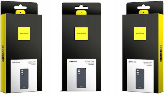 Spacecase Back Cover Silicon Negru (Poco F5 Pro)
