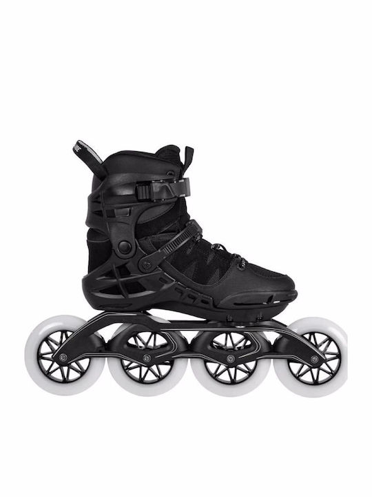 Powerslide Inline Αυξομειούμενα Rollers Μαύρα Ενηλίκων