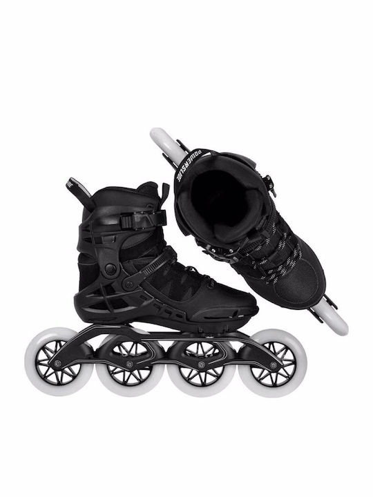 Powerslide Inline Αυξομειούμενα Rollers Μαύρα Ενηλίκων
