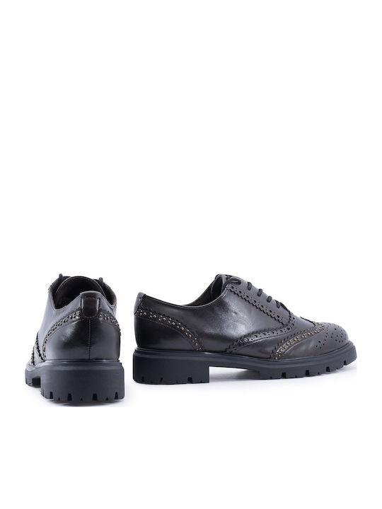 Γυναικεία Oxfords σε Καφέ Χρώμα