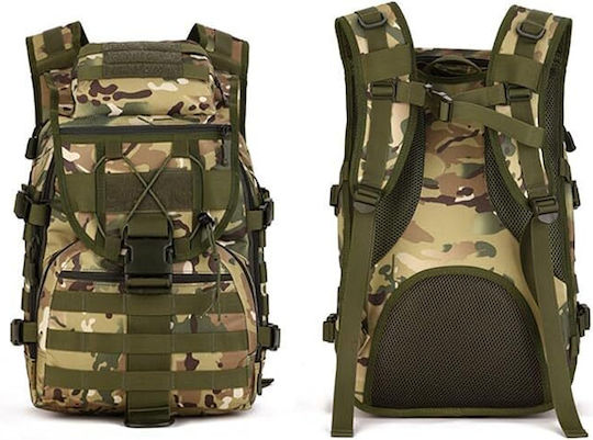Heavy Duty Military Backpack Backpack Khaki 42lt