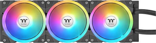 Thermaltake MAGFloe 420 Ultra Water Cooling AIO CPU With 3 120mm Fans And ARGB Lighting