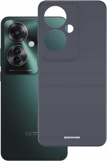 Spacecase Back Cover Silicone Black (Oppo Reno11 F 5G)