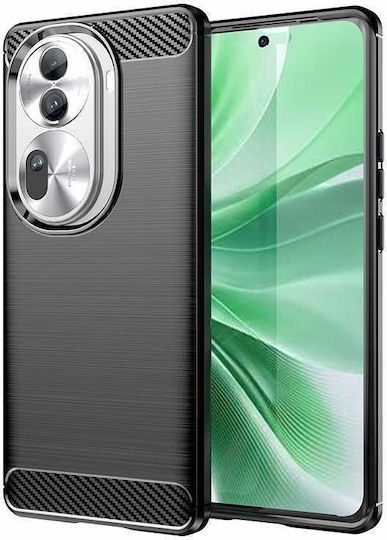Spacecase Carbon Back Cover Μαύρο (Oppo Reno 11 5G)