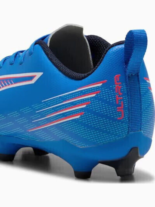 Ultra Play Kids Molded Soccer Shoes Blue