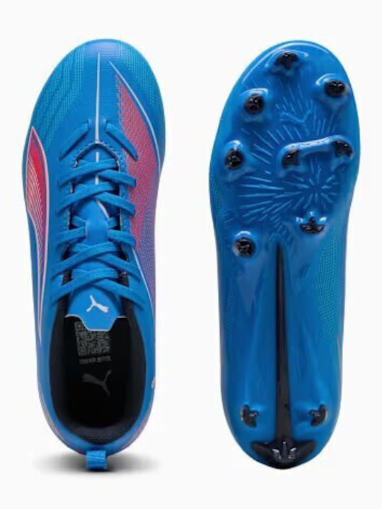 Ultra Play Kids Molded Soccer Shoes Blue