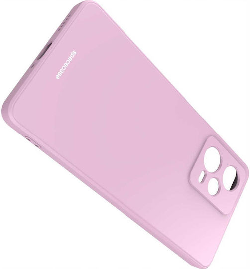 Spacecase Back Cover Σιλικόνης Μωβ (Redmi Note 12 Pro 5G)