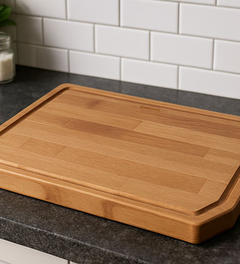 Sanitec Wooden Chopping Board 45x25.5cm