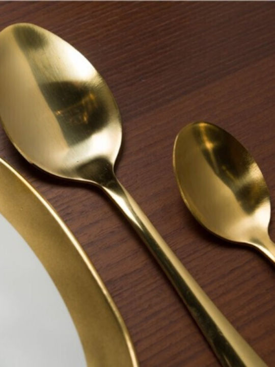 Set de Tacâmuri Inoxidabil Auriu 16buc
