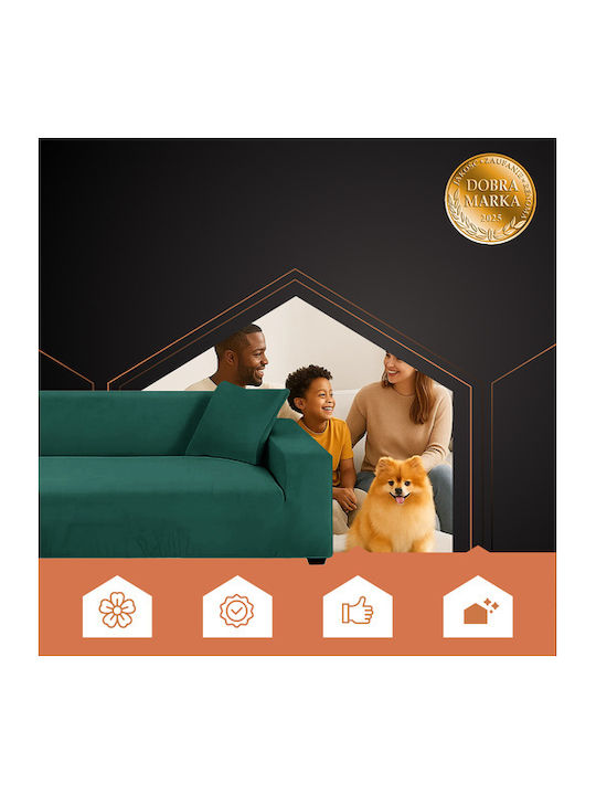 Ruhhy Sofa Cover 145-185cm Green 26032 18292-0