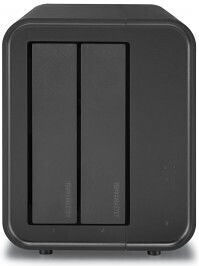 TerraMaster D5 NAS Tower with 2 slots for HDD/SSD