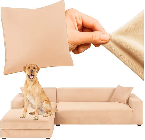 Ruhhy 26031 Beige Sofa Cover 145-185cm 18290-0