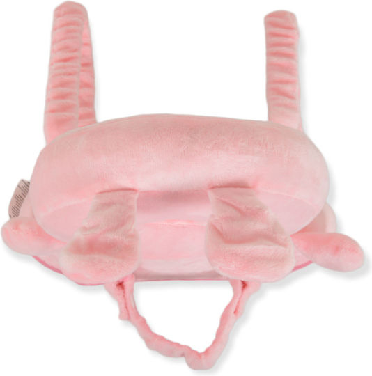 Moni Βρεφικό Μαξιλάρι Ταξιδιού Ροζ Rabbit