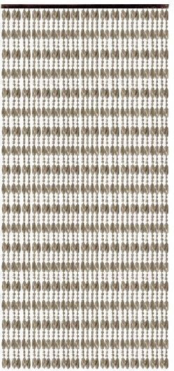 Sidirela Plastic Door Curtain Transparent 120x220cm E-0296