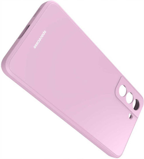 Spacecase Задна корица Силикон Лилав (Galaxy S21 5G)
