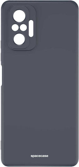 Spacecase Back Cover Σιλικόνης Μαύρο (Redmi Note 10 Pro)