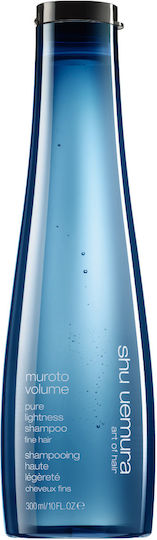 Shu Uemura Muroto Volume Pure Lightness Shampoos Shine for Fragile, Αντι-Θραύση Hair 300ml