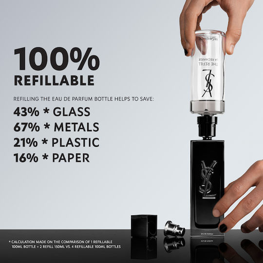 Ysl Myslf Парфюмна вода Многократна употреба 40мл