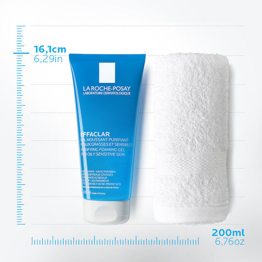 La Roche Posay Effaclar Gel Cleansing Face for Acne-Prone Skin 200ml