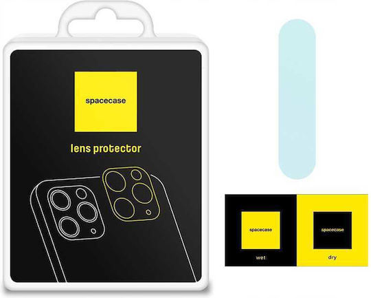 Spacecase Realme X50 Handy-Kameraschutz Transparentes Gehärtetes Glas