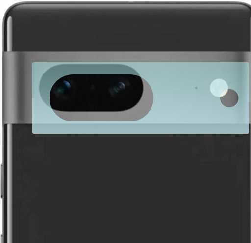 Spacecase Google Pixel 7A Tempered Glass Camera Protector Transparent