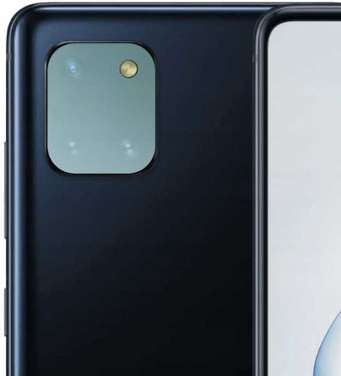 Spacecase Kameraschutz Gehärtetes Glas für das Galaxy Note 10 Lite