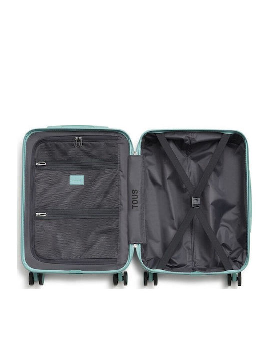 Tous Mittlerer Reisekoffer Turquoise mit 4 Rädern Höhe 59,5 cm