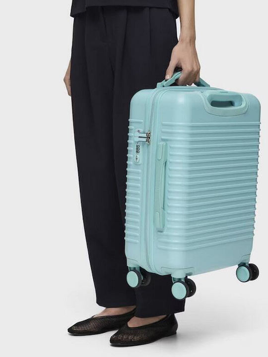 Tous Mittlerer Reisekoffer Turquoise mit 4 Rädern Höhe 59,5 cm