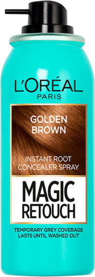 L'Oreal Paris Magic Retouch Προσωρινή Βαφή Μαλλιών σε Spray Golden Brown 75ml