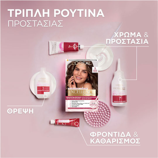 L'Oreal Paris Excellence Creme Vopsea de Păr 7.3 Blond Auriu 48ml