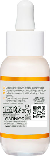 Garnier Skinactive Vitamin C Glow Booster Προσώπου με Βιταμίνη C & Νιασιναμίδη για Λάμψη & Πανάδες 30ml