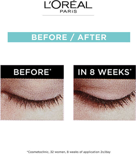 L'Oreal Paris Clinically Proven Moisturizing Eyelash Serum with Hyaluronic Acid & Panthenol for Nourishing 1.9ml
