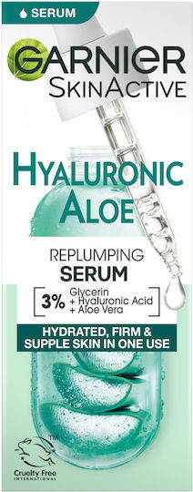 Garnier Hyaluronic Aloe Moisturizing Serum Face with Hyaluronic Acid for Firming 30ml