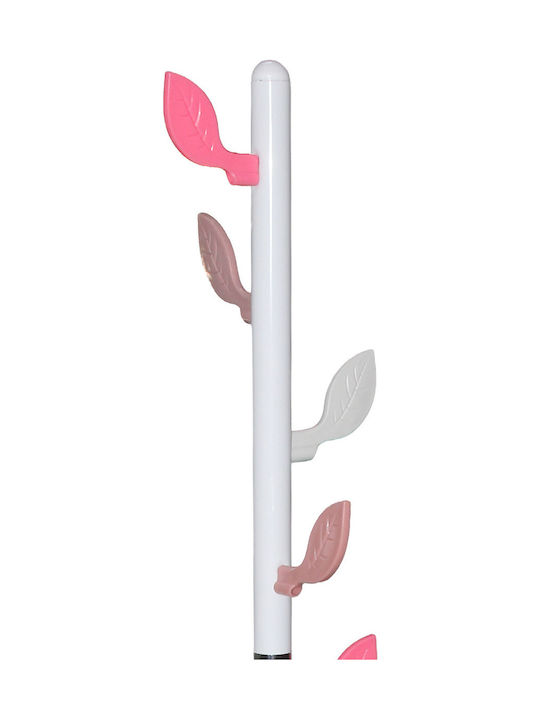 Keskor Καλόγερος Μεταλλικός Λευκός 176cm