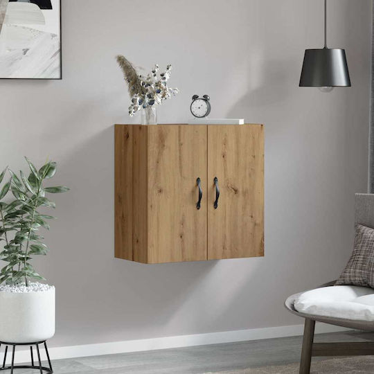 vidaXL Badezimmerschrank B60xT31xH60cm Eiche