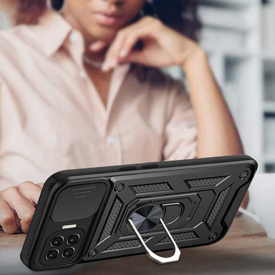 Spacecase Back Cover Μαύρο (Oppo Reno 4 Lite)