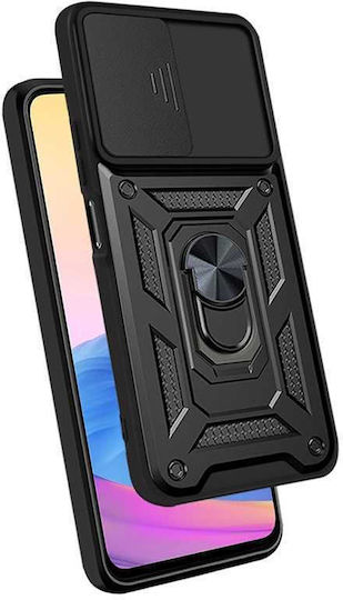Spacecase Umschlag Rückseite Schwarz (Redmi Note 10 / 10s / Poco M5s)