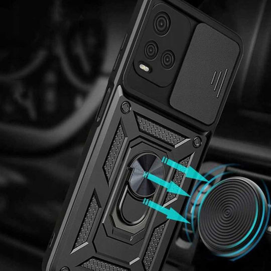 Spacecase Back Cover Μαύρο (Vivo Y21s)