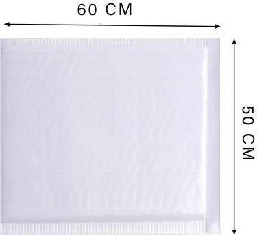 Maaleo Set Umschläge Korrespondenz mit Blasen 85Stück 50x60cm in Weiß Farbe
