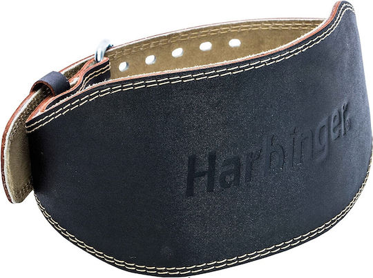 Harbinger 6-Inch Ζώνη Μέσης Άρσης Βαρών Δερμάτινη